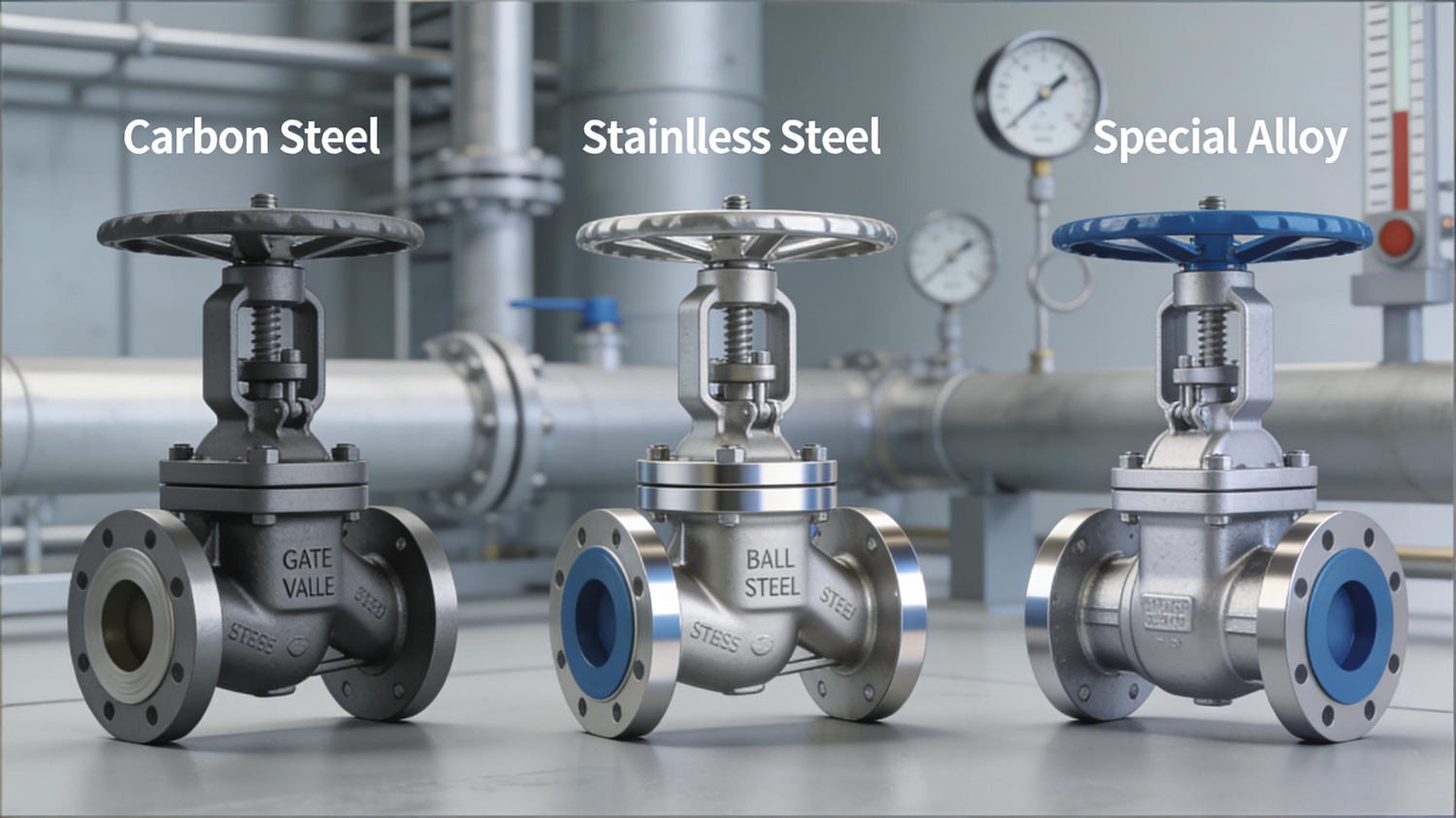 How to Select the Right Valve Material: Carbon Steel vs Stainless Steel vs Special Alloys